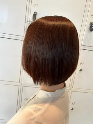 ショート オガタ アキのヘアスタイル