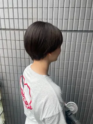 ショート カラー 野町好花 レイヤー/髪質改善のヘアスタイル