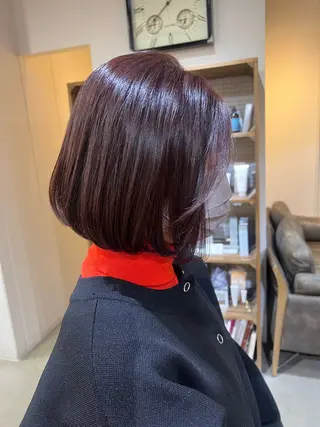 ショート カラー beleefric 🩵チセのヘアスタイル