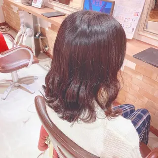 ミディアム 髪質改善特化 安東駿介のヘアスタイル