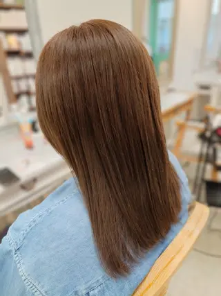 ミディアム tico 🌱shiori🌱のヘアスタイル