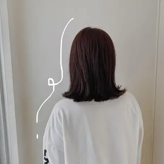セミロング カラー イノウエ ミキの眉毛・アイブロウイメージ