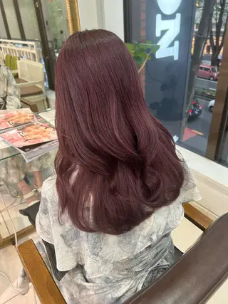 ロング カラー 透明感カラー 古山 結季🌙🖤のヘアスタイル