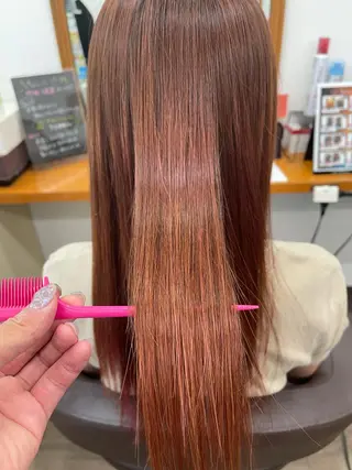 ロング YAP！HAIR トコツメアヤノのヘアスタイル