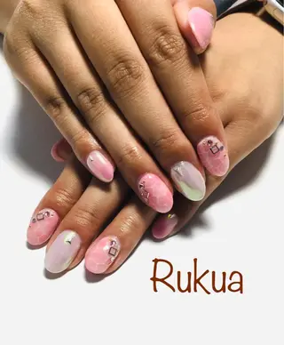 ネイル Rukua Nのマツエク・マツパデザイン