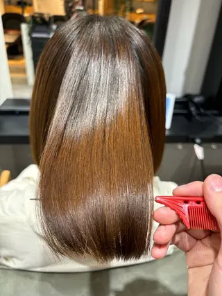 ショート ✨似合わせボブ✨ 縮毛矯正のヘアスタイル