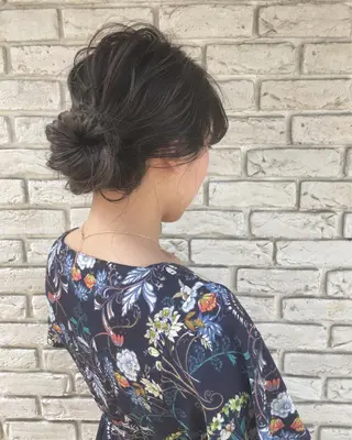 セミロング カラー レイヤーカット BLend 渋谷のヘアスタイル