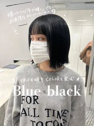 ミディアム カラー SALOWIN栄 三丁目 木戸里実のヘアスタイル