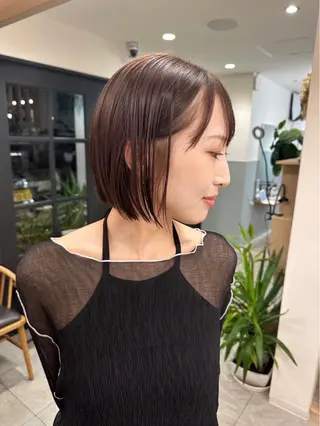 ミディアム カラー 西新  MAHIRO 🩵🫧艶髪🩵🫧のヘアスタイル