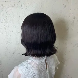 ミディアム カラー パーマ ヘアアレンジ メンズ キッズ ネイル マツエク・マツパ ボブ/レイヤー/ nanamiのヘアスタイル