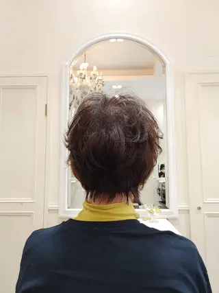 ショート カラー 中村 裕昭のヘアスタイル