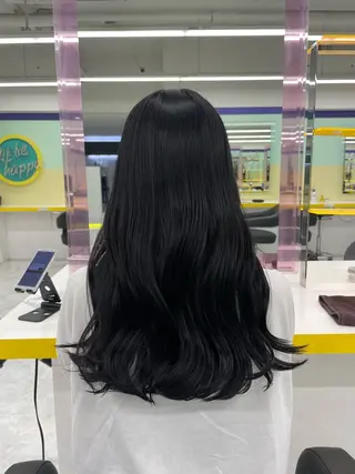 ロング カラー 🦋色落ち綺麗カラー メンズYUZU🦋‪のヘアスタイル