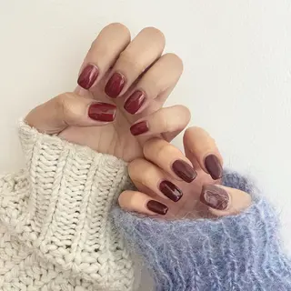 ネイル 【淡色color/ nail】maikoのネイルデザイン