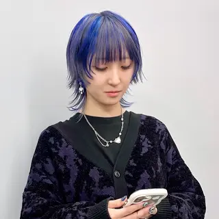 ショート カラー トレンドパーマ☝️ 🌱ショート/緒方椋のヘアスタイル