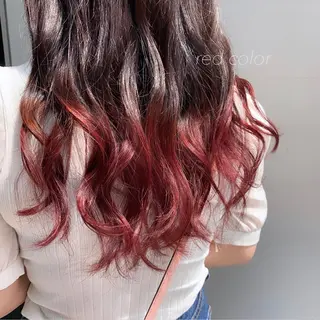 ロング カラー 似合わせカット得意 💛RENA💛のヘアスタイル