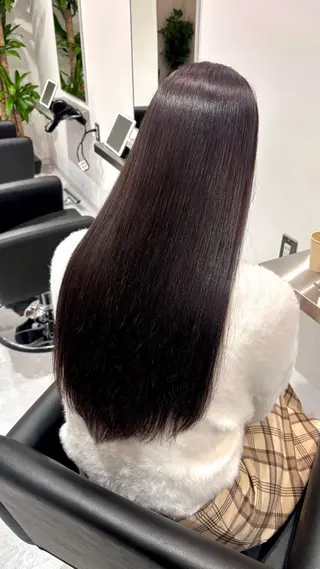 ロング カラー 🎀透明感× 赤み消し🎀正源のヘアスタイル