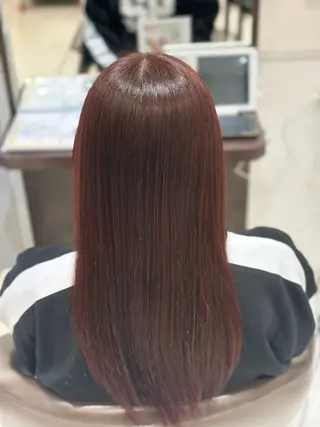 ロング カラー 谷 健吾のヘアスタイル