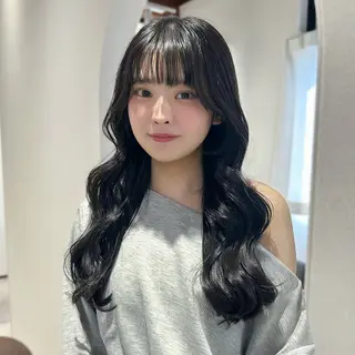 ロング HINA🎀 マツパ/美容師/豊田のマツエク・マツパデザイン