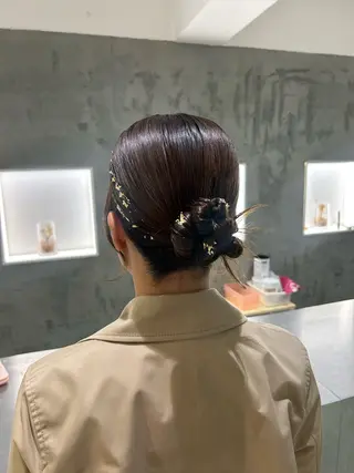 ヘアアレンジ 🦋Misaki🦋 メンズパーマ/着付けのヘアスタイル