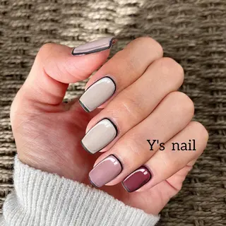 ネイル 手書きが得意🖌️ Y’s  nailのネイルデザイン