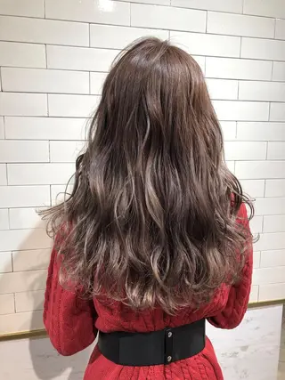 ロング 髪質改善⌇透明感 カラー⌇川上葵のヘアスタイル