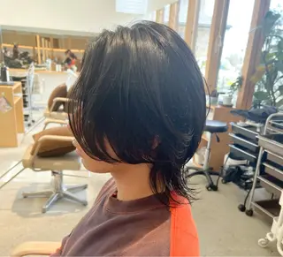 ミディアム パーマ メンズ 服部 雄輝のヘアスタイル