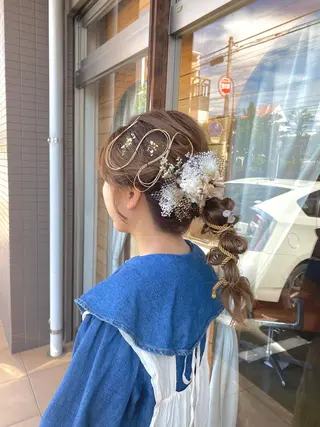 ヘアアレンジ Seaby / 木上 綾菜のヘアスタイル
