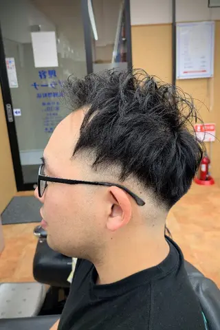 ショート 理容プラージュ燕三条 福井のヘアスタイル