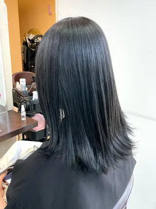 ミディアム 新籾 尚哉のヘアスタイル