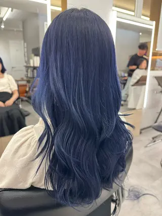 ロング カラー 【縮毛矯正/カラー】 今野寛己のヘアスタイル