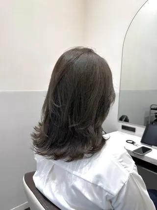 ミディアム カラー 矢野 晃平のヘアスタイル