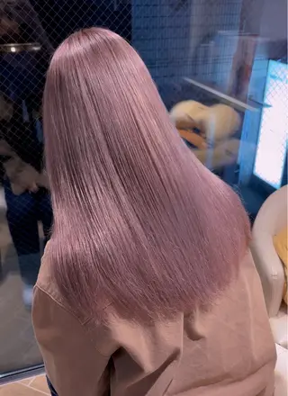 ロング カラー 山中 あるのヘアスタイル