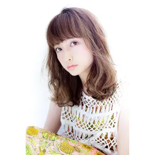 ミディアム 内藤 達也のヘアスタイル