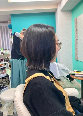 ミディアム 田牧 みゆきのヘアスタイル