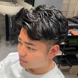 ショート パーマ メンズ 💖KANAMI💖 似合わせヘアスタイルのヘアスタイル