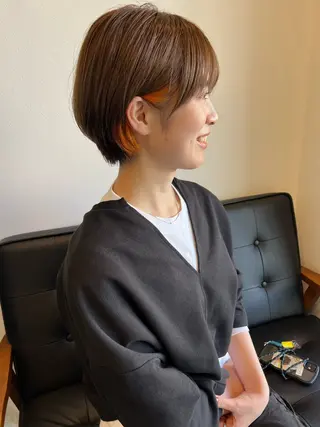 ショート ショート、ボブ シマダマサトのヘアスタイル