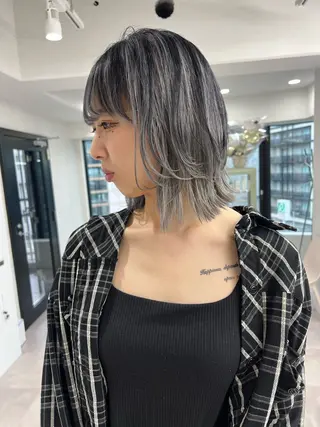 ショート カラー ダブルカラー🩰 CHIHIRO👒のヘアスタイル