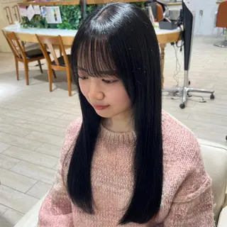 ロング カラー モデル募集 セイノチヒロのヘアスタイル