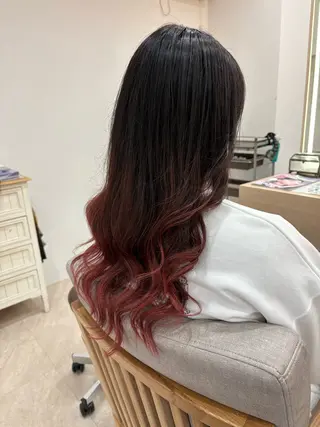 ロング 小住 僚也のヘアスタイル