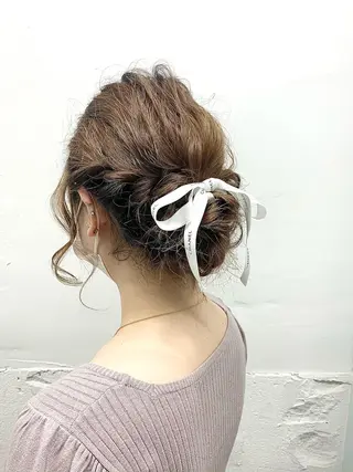 ミディアム カラー ヘアアレンジ 🎨カラー満足度 500%💫ヅル💫のヘアスタイル