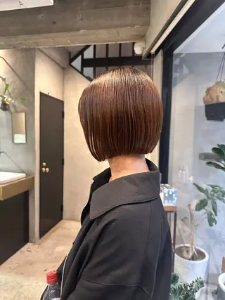 ショート 森田楓乃/上前津/ 大須/ブリーチカラーのヘアスタイル