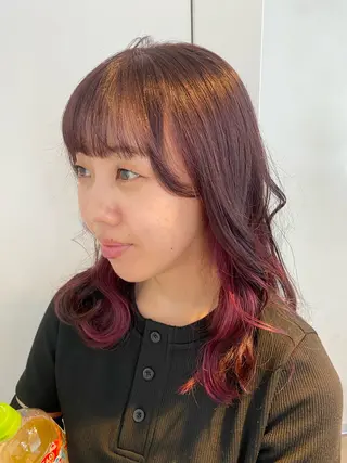 ミディアム GINZARay2 風本朱里🐥のヘアスタイル