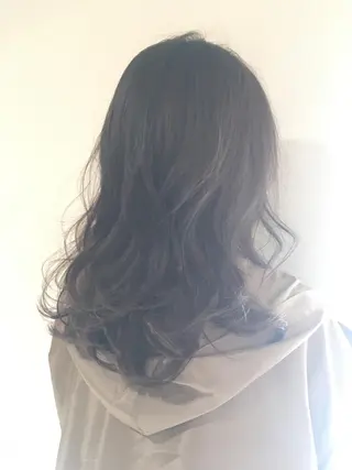 セミロング 冨田 義智のヘアスタイル