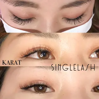 マツエク・マツパ ★KAEDE★伊勢崎 【KARAT】のマツエク・マツパデザイン