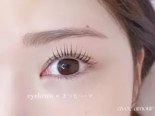 マツエク・マツパ アイブロウ JR豊田駅🫧 avec amourのネイルデザイン