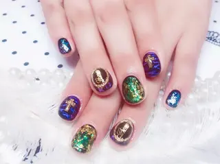 ネイル マジック ミラーのネイルデザイン