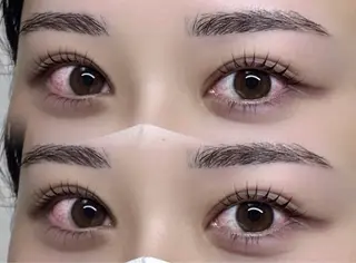マツエク・マツパ iBROW. 新越谷 田中 桃香のマツエク・マツパデザイン