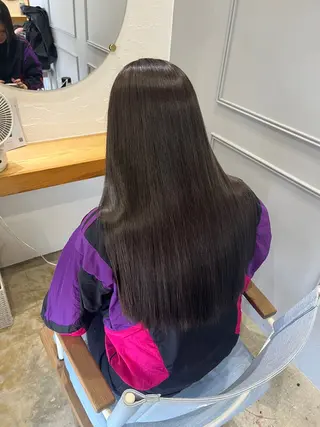 ロング miloc naha ナナカのヘアスタイル