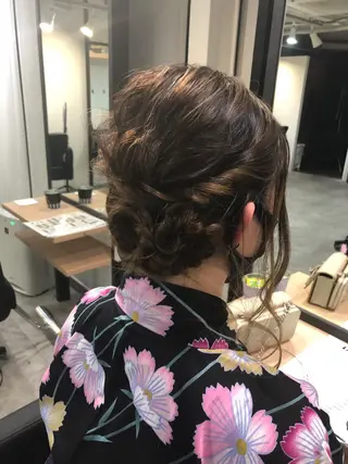 ヘアアレンジ レイヤー/エクステ alpha下妻のヘアスタイル