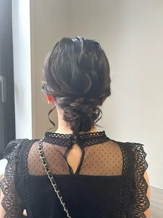 セミロング ヘアアレンジ ヒナリ/まつ毛パーマ 無料モデル募集中☆彡のマツエク・マツパデザイン